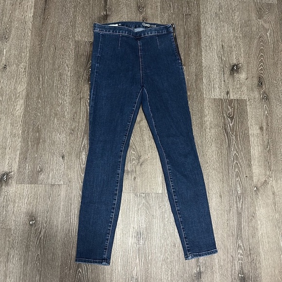 Gap high waist side zipper Jeans Size 6 - Picture 1 of 3
